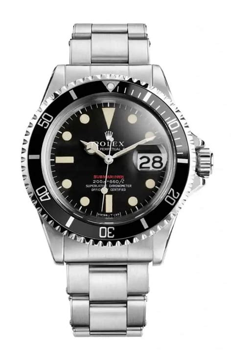 rolex submariner roter schriftzug|submariner typeface.